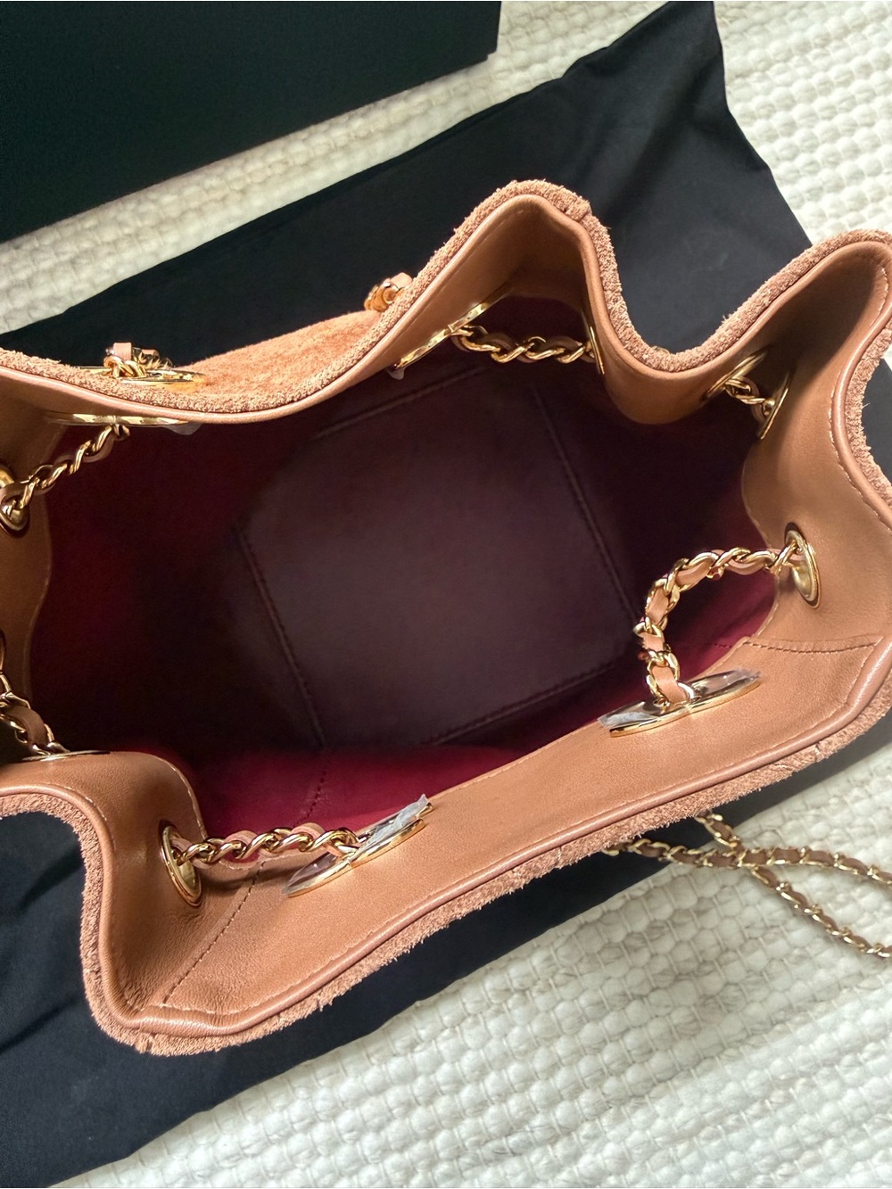 Chanel 26A Suede Bucket Bag with GHW - Picture 7 of 7